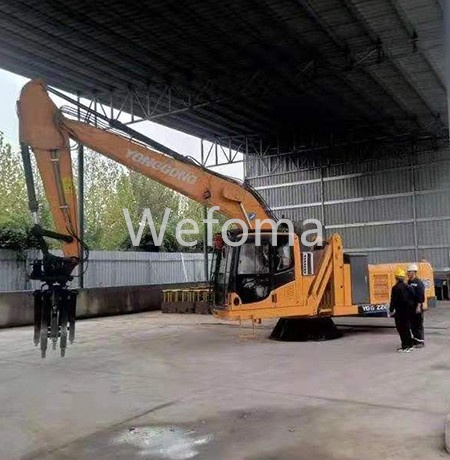 Stationary grabber